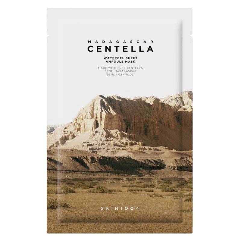 Madagascar Centella Watergel Sheet Ampoule Mask – raminamoji veido kaukė
