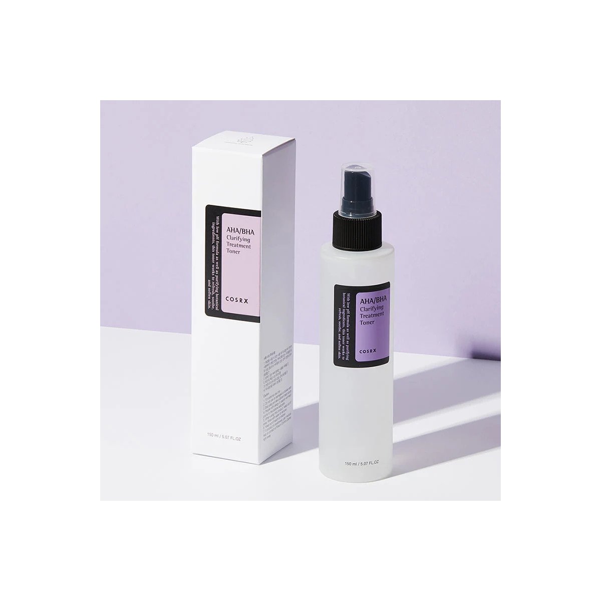 COSRX AHA/BHA Clarifying Treatment Toner – švelniai šveičiantis ir valantis veido tonikas