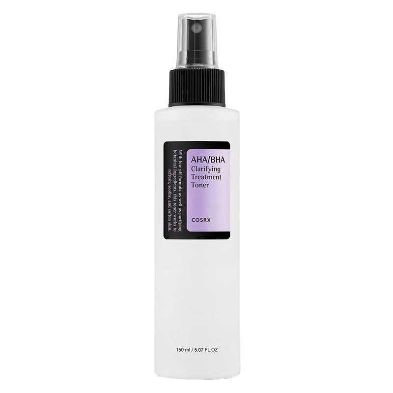 COSRX AHA/BHA Clarifying Treatment Toner – švelniai šveičiantis ir valantis veido tonikas