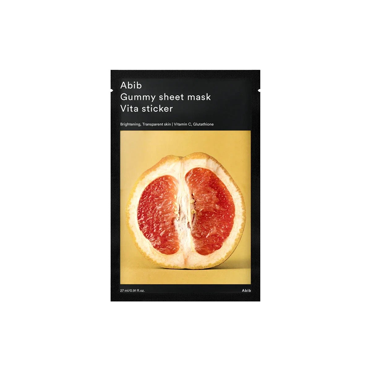 Abib Gummy Sheet Vita Sticker - lakštinė kaukė su vitaminais