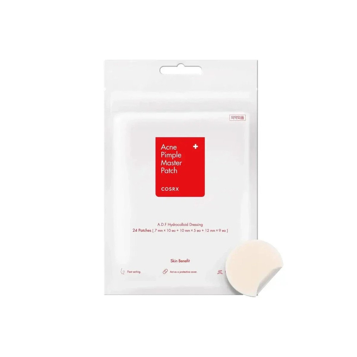 COSRX Acne Pimple Master Patch - Hidrokoloidiniai pleistriukai nuo spuogų