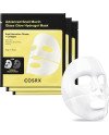 COSRX Advanced Snail Mucin Glass Glow Hydrogel Mask  hodrogelinė kaukė 3vnt.