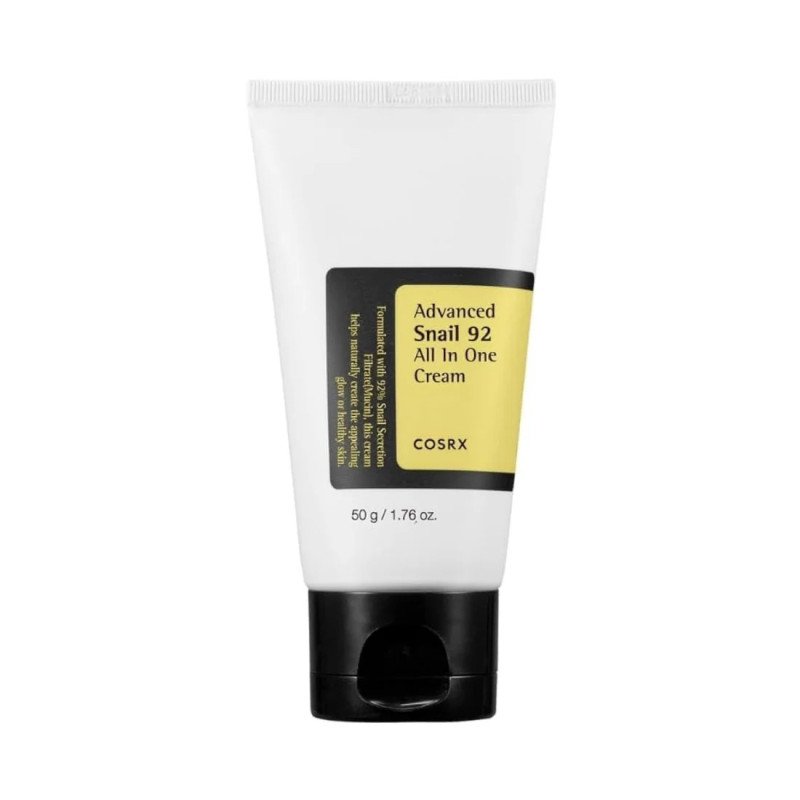 COSRX Advanced Snail 92 All In One Cream - Drėkinamasis ir atstatomasis veido kremas