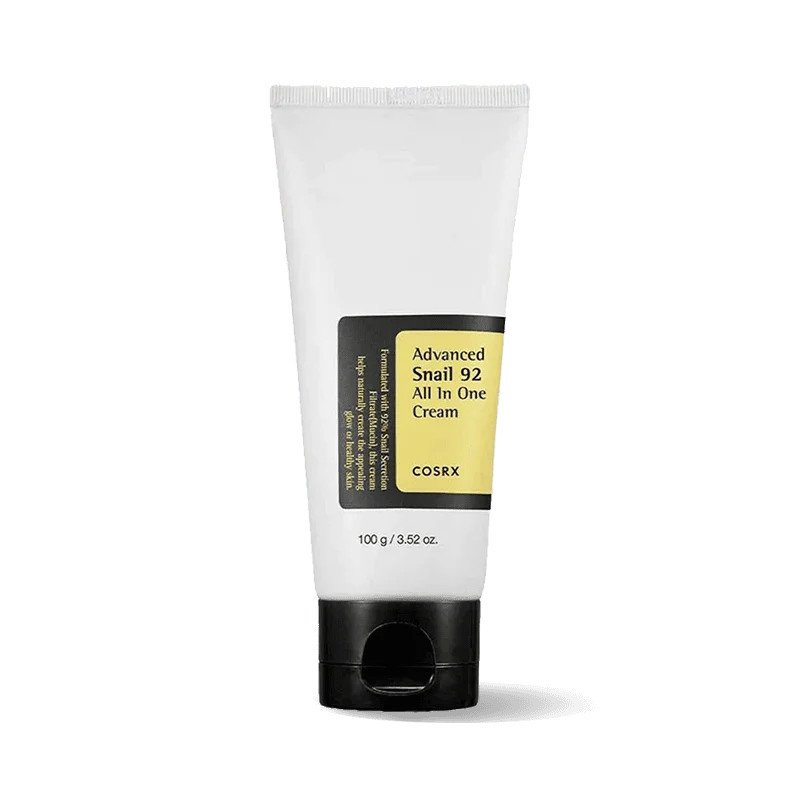 COSRX Advanced Snail 92 All In One Cream – visapusiškai atnaujinantis veido kremas su sraigių mucinu