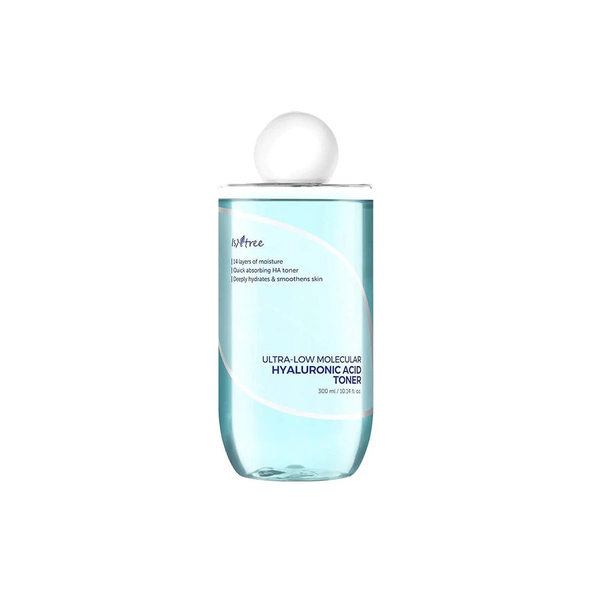Isntree Ultra-Low Molecular Hyaluronic Acid Toner – giliai drėkinantis veido tonikas