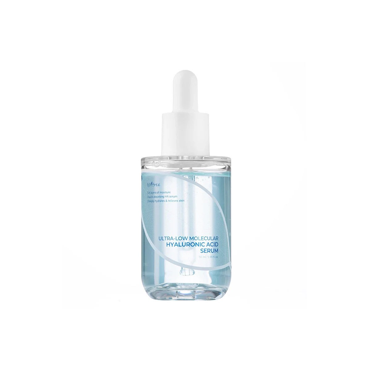Isntree Ultra-Low Molecular Hyaluronic Acid Serum – itin žemos molekulinės masės hialurono serumas