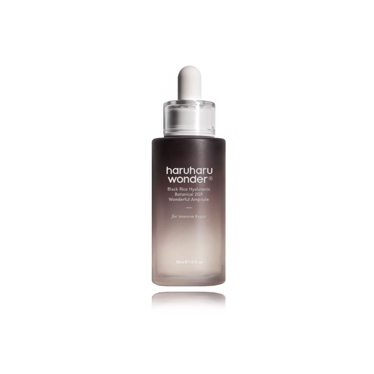 Haruharu Wonder Black Rice Botanical 2GF Ampoule - atkuriamasis veido serumas su peptidais