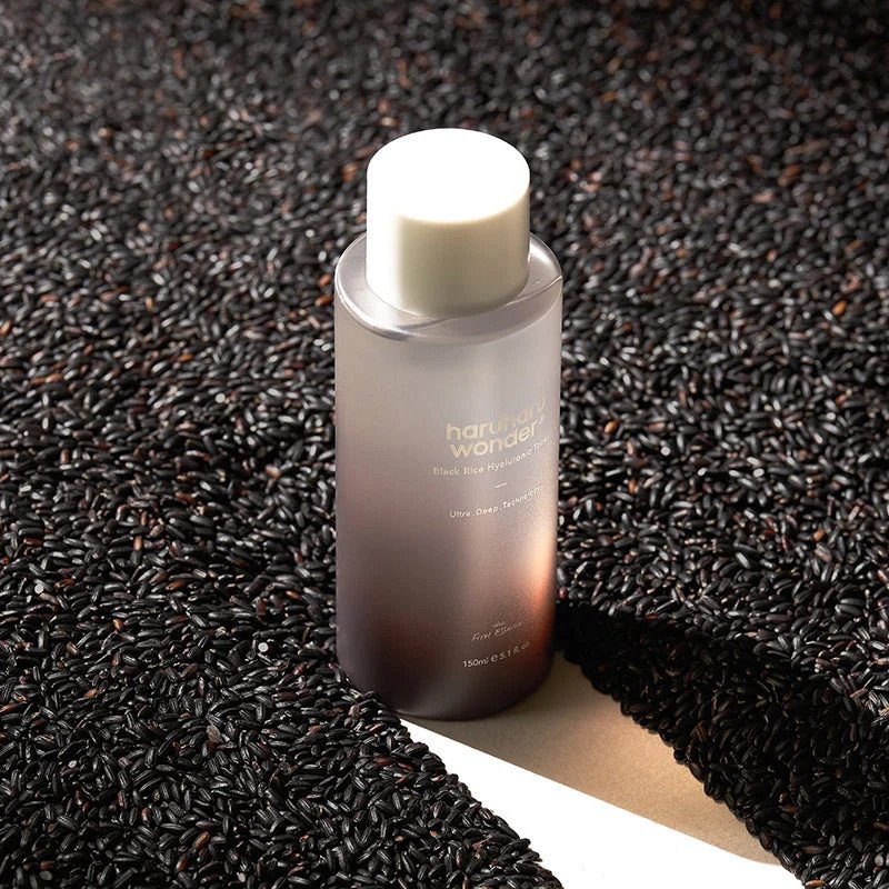 Haruharu Wonder Black Rice Hyaluronic Toner For Sensitive Skin - veido tonikas jautriai odai
