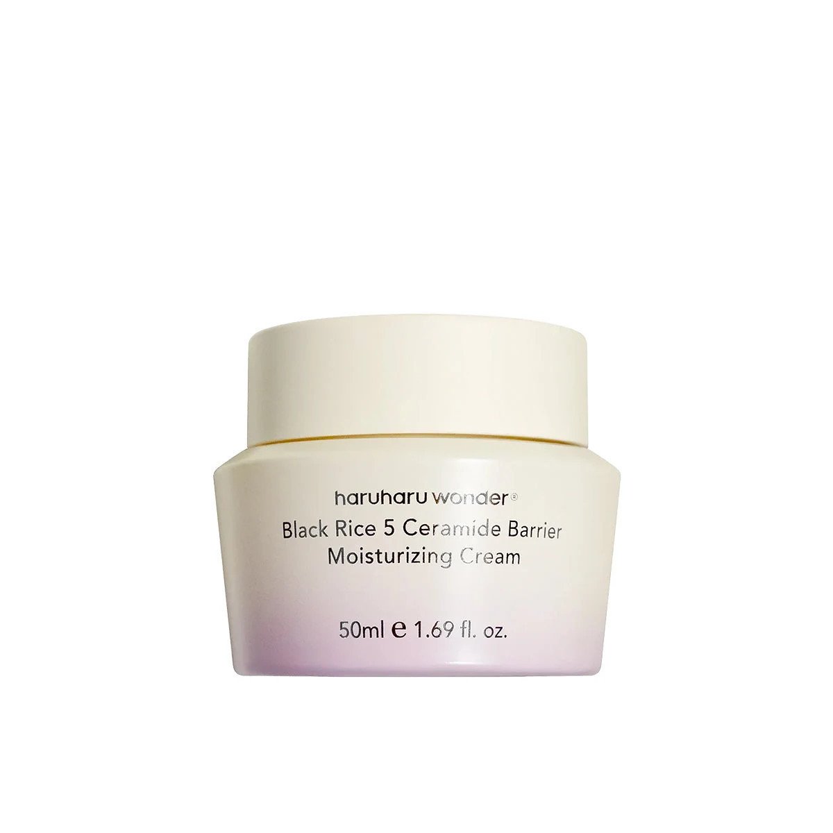 Haruharu Wonder Black Rice 5 Ceramide Barrier Moisturizing Cream - atkuriamasis veido kremas su ceramidais