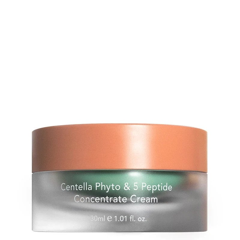 Haruharu Wonder Centella Phyto & 5 Peptide Concentrate Cream – koncentruotas atkuriamasis veido kremas su peptidais