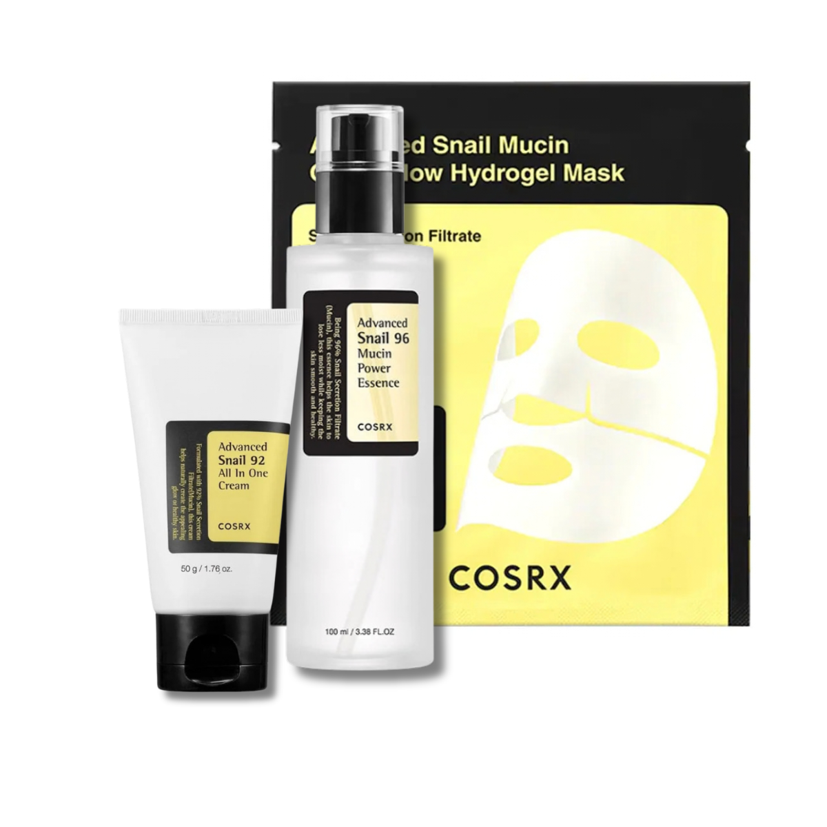 COSRX Advanced Snail Mucin atkuriamasis odos priežiūros rinkinys